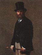 Henri Fantin-Latour Portrait of Edouard Manet Norge oil painting reproduction
